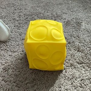 Jumbo cheese squishy stress ball